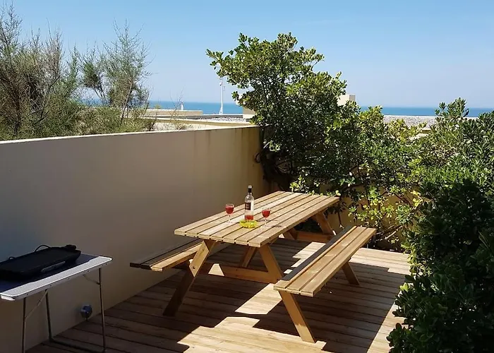 Magnifique Studio Grande Terrasse 50 M De La Plage